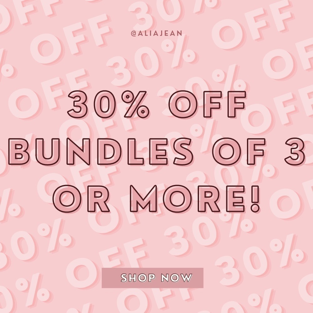 BUNDLE SALE!